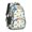 Colorful Dinosaur With, variant on Colorful Dinosaur with Roar Pattern Cute School Backpack Bag with Padded Back and Adjustable Shoulder Straps 16.9 X 12.6 X 5.9 Inches