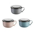 thumbnail image 3 of Shengyu Bonrich Instant Noodle Bowl Stainless Large Capacity Fast Food Cup Storage Container with Lid Blue S, 3 of 6