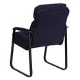 thumbnail image 4 of Scranton & Co Executive Side Guest Chair with Sled Base in Navy, 4 of 5