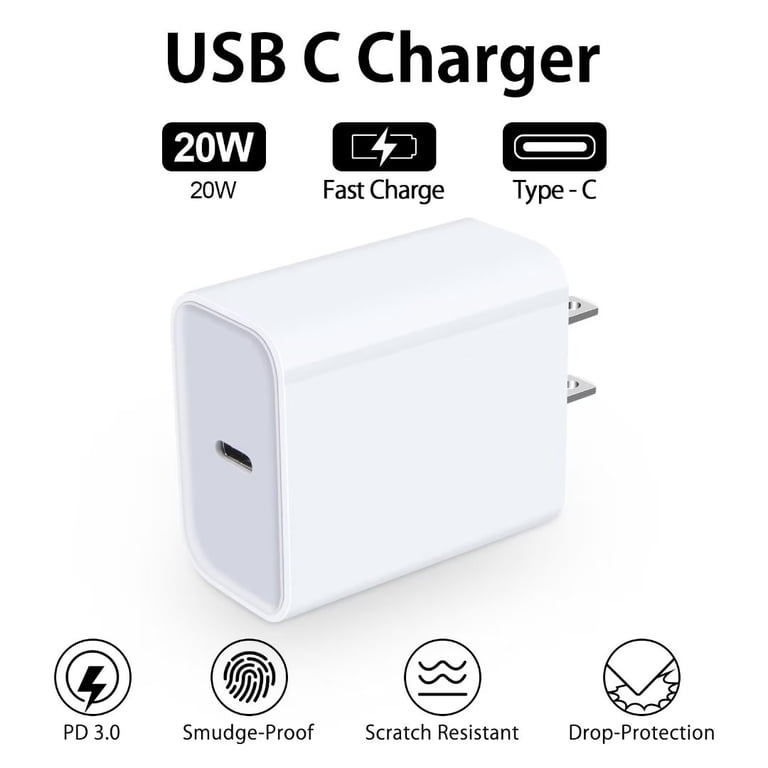 Ailkin USB-C Wall Charger Block, 20W, 3-Pack photo 4