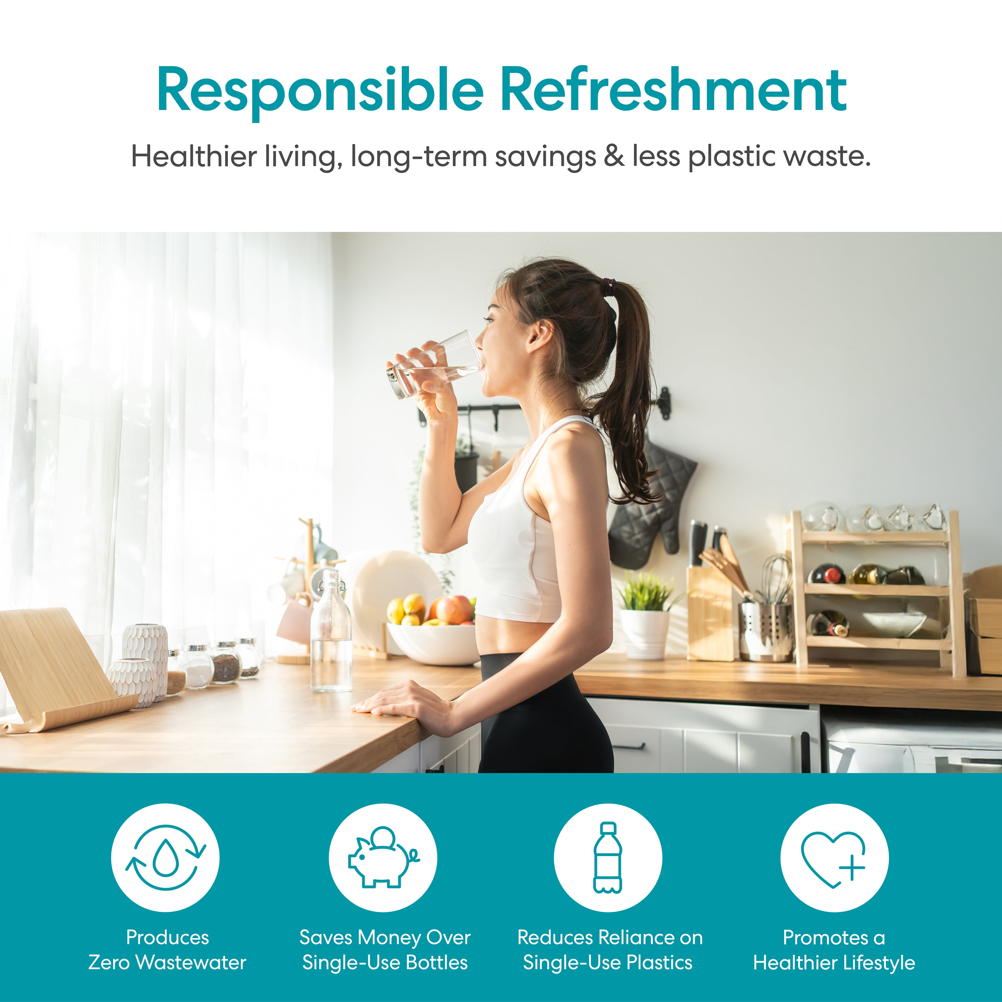 Brio 430 Black Bottom Load Water Cooler Dispenser, Hot, Cold & Room Temperature, 10.5" Dispense Height for 5-Gallon Bottles