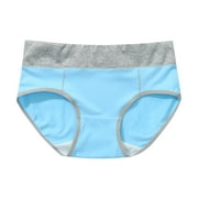 Aayomet Womens Panties Women's Cotton Brief Value Pack Assorted Brief Underwear,Multicolor XL