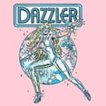 thumbnail image 2 of Girl's Marvel Dazzler Retro Light Beams  Graphic T-Shirt, 2 of 4