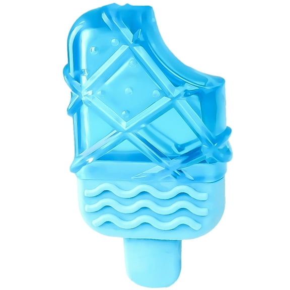 Ice Lollipop Shaped Pet Teether Toy Summer Freezable Teething Toy for Puppies