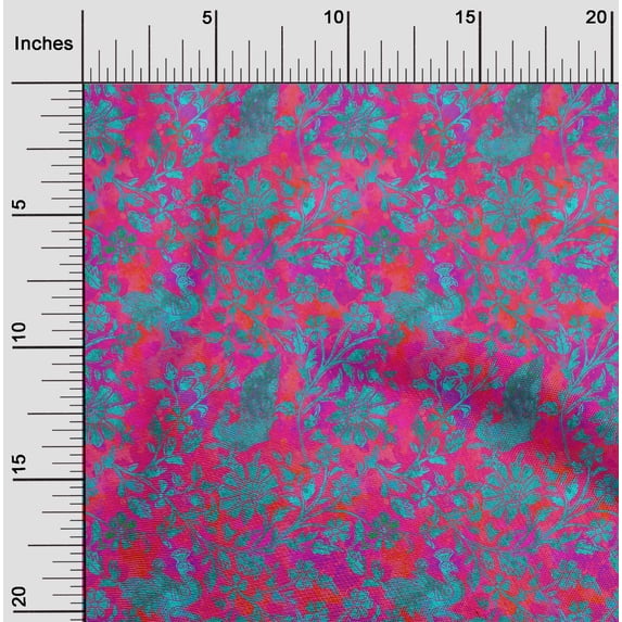 oneOone Velvet Pink Fabric Batik Sewing Fabric By The Yard Printed Diy Clothing Sewing Supplies 58 Inch Wide