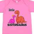 thumbnail image 4 of Inktastic Little Sistersaurus Girls Baby Bodysuit, 4 of 5
