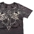 thumbnail image 5 of Camiseta con estampado de calavera para hombre, camisa Harajuku de cuello redondo de gran tamaño, Tops de manga corta, ropa gótica de calle, 2000, 5 of 5