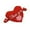 Red, variant on Valentine's Day Induction Qin Couple Interactive Doll Non Recording Version