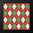 thumbnail image 2 of Urban, Mary 12x12 Black Modern Framed Museum Art Print Titled - Classic Snowmen Step 05B, 2 of 5