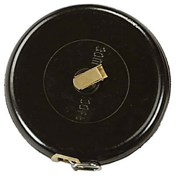 PRECISE 100 Foot (30.5m) Fiberglass Tape | ½" (1.3 cm) Wide | Ideal for Sports Fields, Construction, Road Crews | Quick Rewind Mechanism | All-Weather Durability