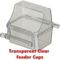 thumbnail image 6 of Large Double Roof Top Flight Bird Cage with Toys and Crossover Ladder for Cockatiels Sun Parakeets Green Cheek Conures Aviary Budgie Finch Lovebird Canary Pet Bird Travel Cage, 6 of 8