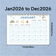 thumbnail image 1 of Calendario para 2026, 1 of 4