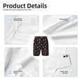 thumbnail image 5 of Cauagu Rainbow Jellyfishes Print Swim Trunks for Men,Youth Boys Swim Shorts Compression Liner Beach Shorts Boys' Swimming Shorts 7-20 Years Bathing Suit-Large, 5 of 7