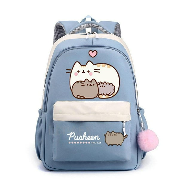 Fat Cat mochilas escolares para ninas mochila escolar impermeable con muchos bolsillos de alta calidad para adolescentes Fivean unisex Bodega Aurrera en linea