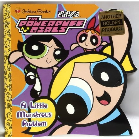 Pre-Owned Powerpuff Girls: Super Shape Book (Powerpuff Girls (Golden)) Paperback