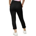 thumbnail image 4 of Fengactive Women's Slim Fit Drawstring Pencil Pants Elastic Waist Casual Work Pants with Pockets, 4 of 7