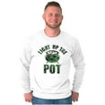 thumbnail image 5 of Light Up the Pot Cauldron Halloween Long Sleeve TShirt Men Women Brisco Brands X, 5 of 6