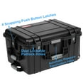 thumbnail image 4 of Rolling Hard Case with Foam,24.5 x 18 x 13 Inch, Waterproof Hard Case with Wheels/Retractable Handle for camera, Drone,tool, Equipment, electronics, TSA Friendly, Inner 20.39"X 14.17"X10.43", 4 of 9