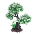 thumbnail image 1 of OULII Aquarium Fake Plants Aquarium Landscape Ornament Multi Plastic 1Set For Garden Landscape, 1 of 7
