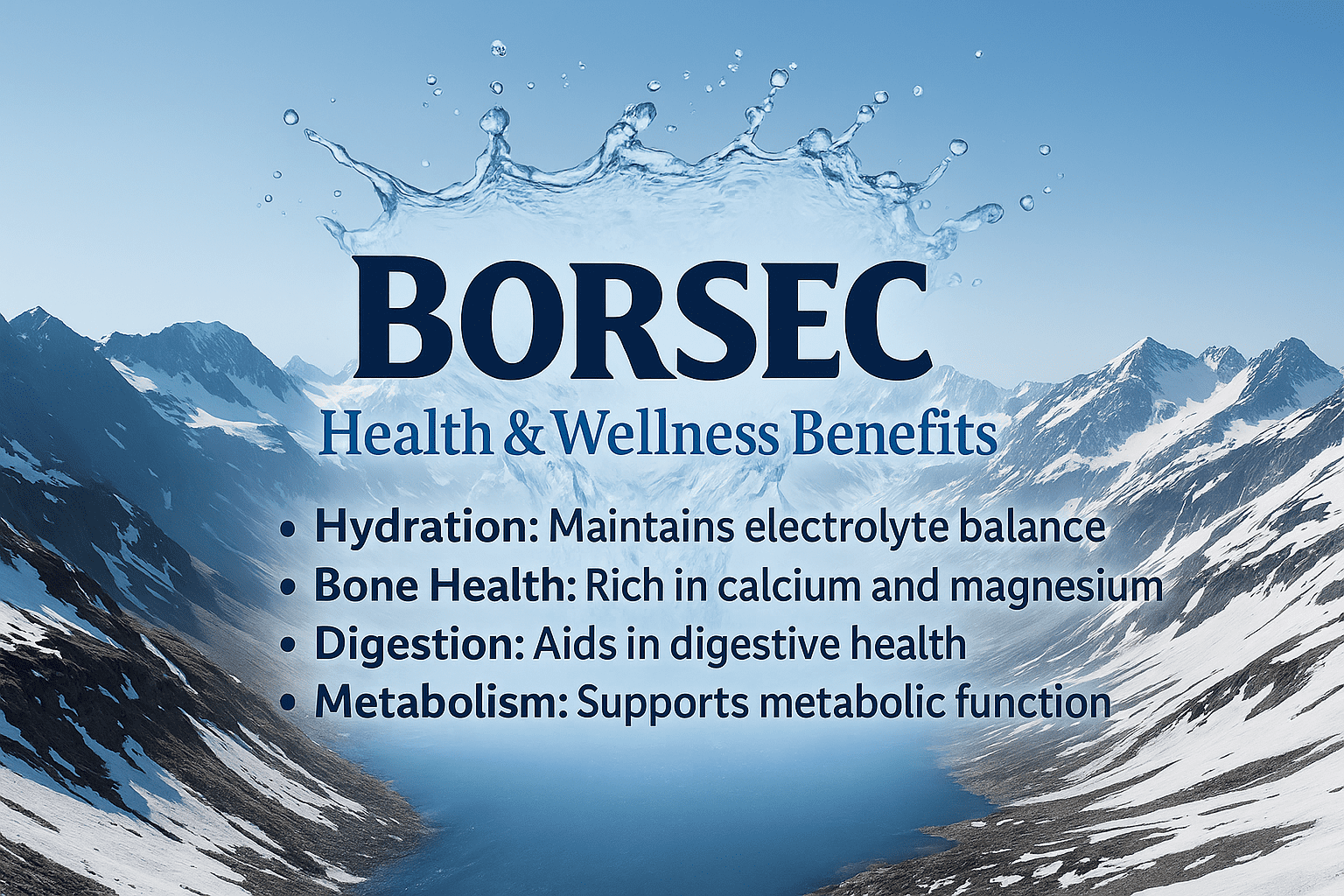 Borsec Natural Mineral Water Not Carbonated 6 Count, 2 Liters Each