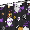 thumbnail image 3 of Halloween Gnomes and Pumpkins Shower Curtain 36"x72" ,Bathroom Decorative Shower Curtains Set with 12 Hooks,Modern Waterproof Washable Shower Curtain, 3 of 6