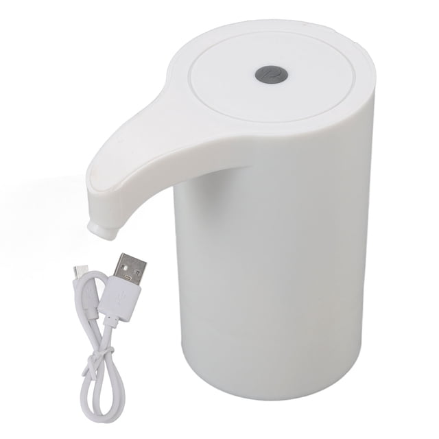 Dispensador de agua eléctrico ABS con carga USB, dispensador automático de agua embotellada con manguera para el hogar