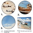 thumbnail image 3 of Designart "England Coastal Serenityengland horizon I" Nautical & Beach Floater Framed Wall Decor, 3 of 7
