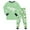 A135-Light Green, variant on Hessimy Toddler Boys Girls Spring Summer 2Pcs Crewneck Long Sleeve Sweatshirt Casual Pants Soft Sweatsuit Set, Crewneck Sweat Set(Light Pink,4-5 Years)