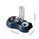 thumbnail image 3 of Pisexur Suministros para mascotas Stainless Steel Pussy Bowl With Automatic Water Dispenser Pet Food Water Bowl 2 In 1 Dogs Foolproof Clean Gravitation Waterer For Small perros, gatos y animales, 3 of 6