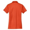 thumbnail image 6 of Yellow Rooster Women's Performance Fine Jacquard Polo Autumn Orange XS, 6 of 6