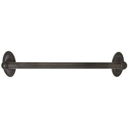 Alno Inc Classic Traditional 18'' Grab Bar with Brass Construction