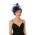 thumbnail image 1 of Diadema Fascinator Estrella de Luto para Mujeres, 1 of 8