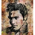 thumbnail image 2 of Wiley, Marta 26x28 Gold Ornate Wood Framed with Double Matting Museum Art Print Titled - Elvis I, 2 of 4