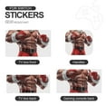 thumbnail image 4 of POBUDS Switch Skin | Sticker Wrap Vinyl Decal | Set Compatible with Nintendo Switch ( Switch Standard, Strong Muscler Santa), 4 of 5