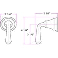 thumbnail image 4 of Design House 522615 Oil Rubbed Bronze Eden Shower Handle, 4 of 12