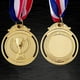 thumbnail image 4 of 2 pulgadas 1.º 2.º 3.º premio Ronda de medallas Premio de oro para reuniones deportivas escolares para niños, 4 of 7