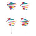 thumbnail image 4 of ORDDIART 4Pcs Multi-colored Striped Gymnastics Ribbons for Dance Lovers and Gym Enthusiasts, 4 of 7