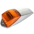 thumbnail image 5 of CCIYU 7 Pack Amber Light 17LED Top Roof Marker Lights Clearance Cab Marker Lights w/Chrome Base Replacement fit for Truck Trailer for Peterbilt for Kenworth for Freightliner, 5 of 5