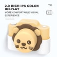 thumbnail image 3 of Juguete de videocámara de animales de dibujos animados multifuncional para regalos de vacaciones para niños (azul aguamarina) Likrtyny Para estrenar, 3 of 5