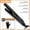 Black, variant on 2 In 1 Hair Straightener And Curler, Fast 30s Heating Ceramic Flat Iron With Negative Ions, 4 Adjustable Temperature Settings 280°F-390°F, Dual Voltage For Salon Styling At Home & Travel​,Black