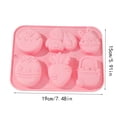 thumbnail image 3 of Egg Shaped Silicone Molds For Baking Easter Egg Silicone Mold For Baking Easter Egg Mold Easter Bunny Chocolate Silicone Mold For Candy, 3 of 6