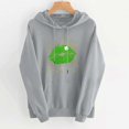 thumbnail image 5 of Nmnitkp Hoodies for Women Quality Assurance Hoodies Y2K St Patricks Day Sweatshirts Womens Vintage Leprechaun Graphic Hoodies Gray,M, 5 of 6