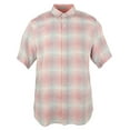 thumbnail image 4 of Men's Ravenna Plaid Camp Shirt-GR-S, 4 of 4
