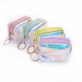 thumbnail image 4 of Coofit Coin Purse Short Holographic Zipper Closure Coin Pouch Coin Wallet Makeup Pouch, 4 of 7
