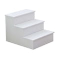 thumbnail image 3 of InRoom Furniture 34-WH Step Stool, White, 3 of 3