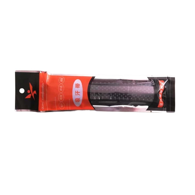 Soidarity Empuñadura de raqueta de bádminton, empuñadura protectora elástica, banda para el sudor de PU EVA, cinta de sobregrip, accesorios para Bádminton Negro Soidarity OD002576-05B