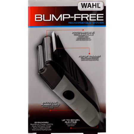 Wahl Home Products Bump Free Rechargeable Shaver As Low As 49 97 Upc 043917100623 Dexter Clearance