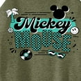 thumbnail image 3 of Disney - Mickey & Friends - Retro Music Icons - Juniors High Neck Tank Top, 3 of 5