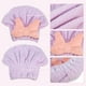 thumbnail image 5 of Gorro seco para toalla de secado de cabello de forro polar coralino para adolescentes, gorro de toalla de secado rápido, liviano para después del baño, secado del cabello, púrpura, 5 of 7