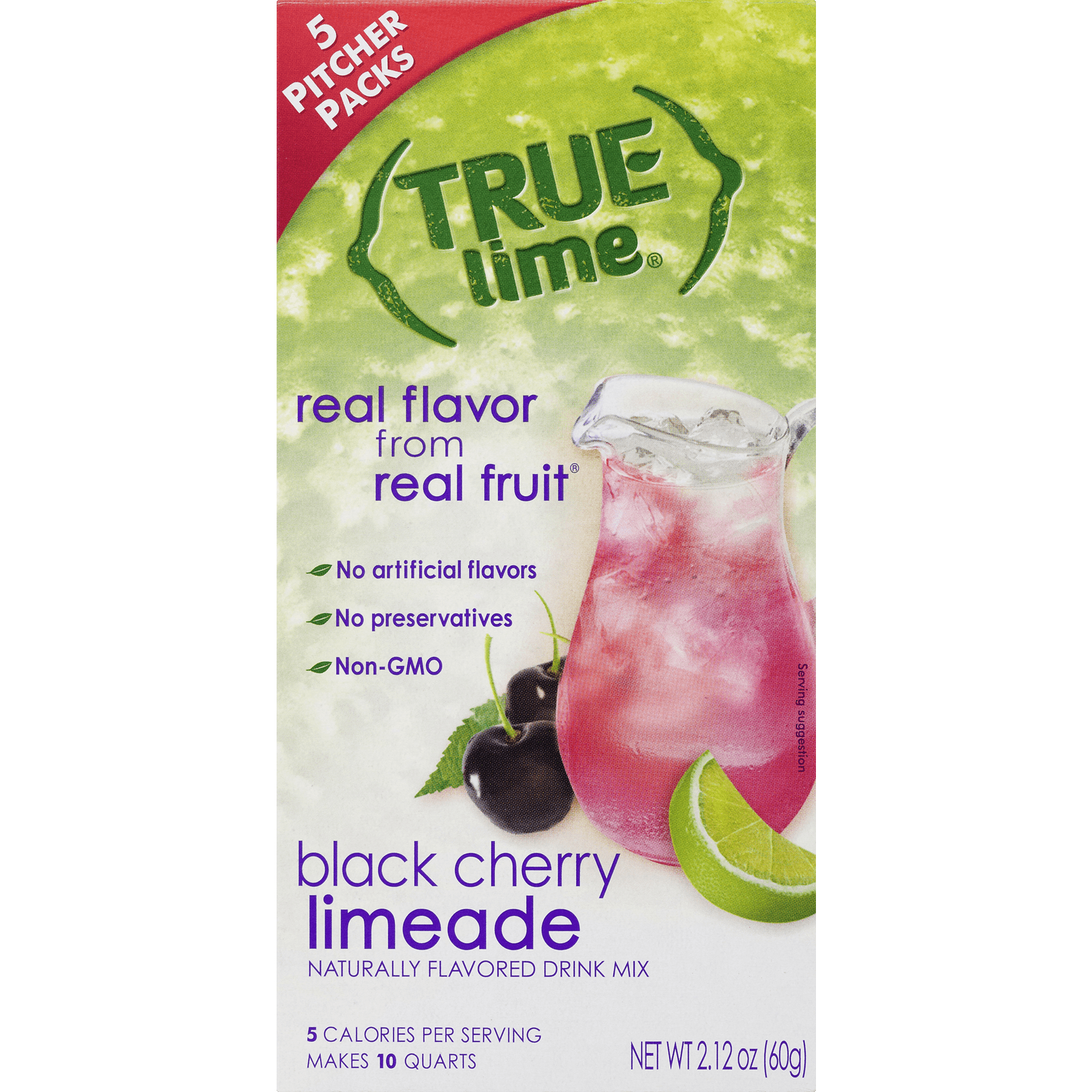 True Lime Black Cherry Limeade 2 Quarts Walmart Com Walmart Com